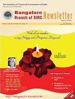 Cover of November 2012 Newsletter