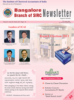 Cover of March 2013 Newsletter