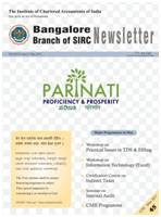 Cover of May 2012 Newsletter