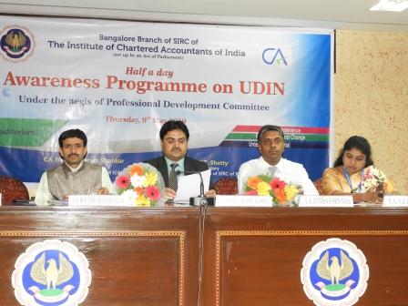 Half a day Awareness Programme on UDIN.