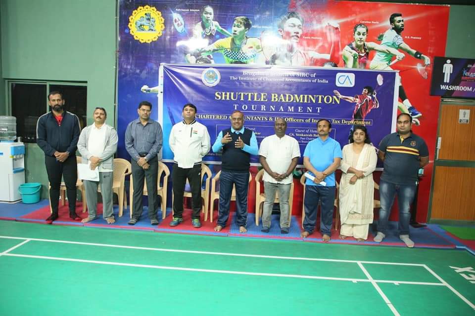 Badminton tournament for CA on 6.2.2021