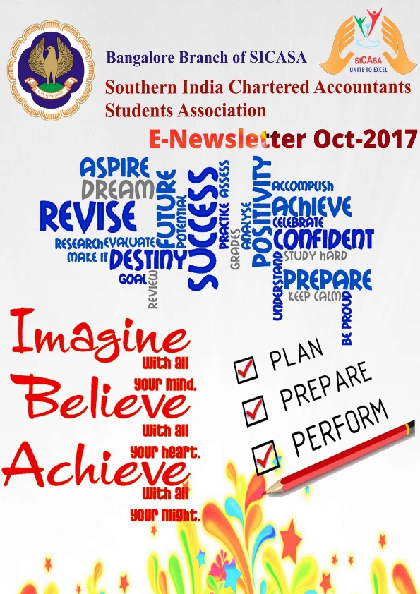 October 2017 SICASA Newsletter